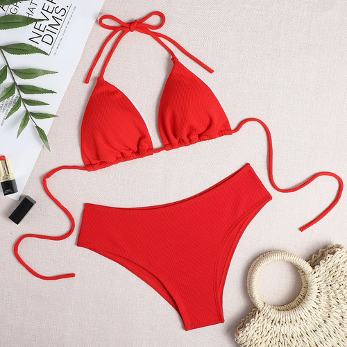 Sexy Women Brazilian Swimsuit Push-up Bra Bikini Set Two Piece Swim