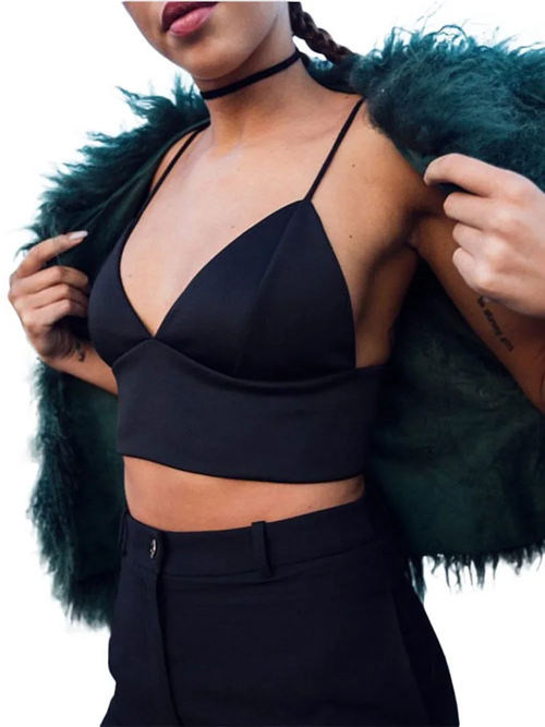 New arrival european fashion bra women crop top fashion slim sexy hot